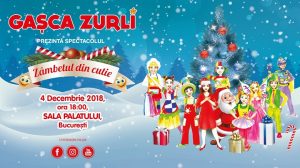 Super show de Crăciun by Gașca Zurli - „Zâmbetul din cutie”!